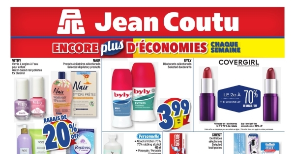 Circulaire Jean Coutu - Encore Plus de Rabais